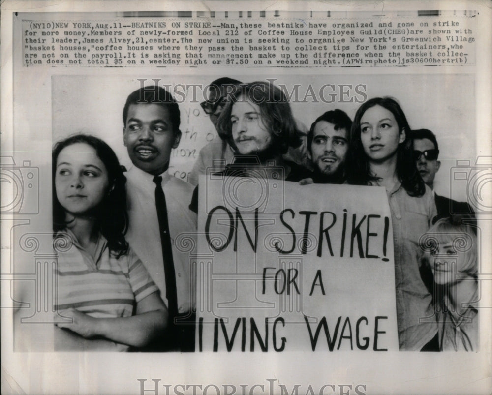 1964 Strike Money Local 212 James Alvey - Historic Images