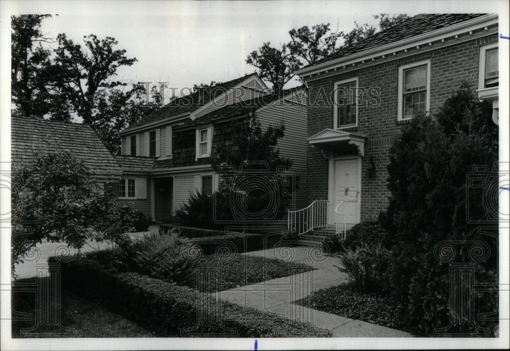 1978 Press Photo Finished Housing Units Lincolnshire - RRU93417 - Historic Images