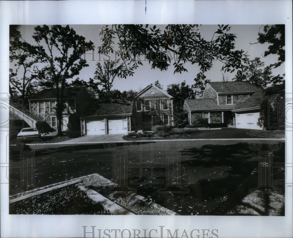 1976 Press Photo Wood Creek Lincolnshire Development - RRU93427 - Historic Images