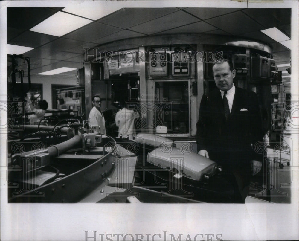 1967 Joseph S. Wright at Melrose Park Plant - Historic Images