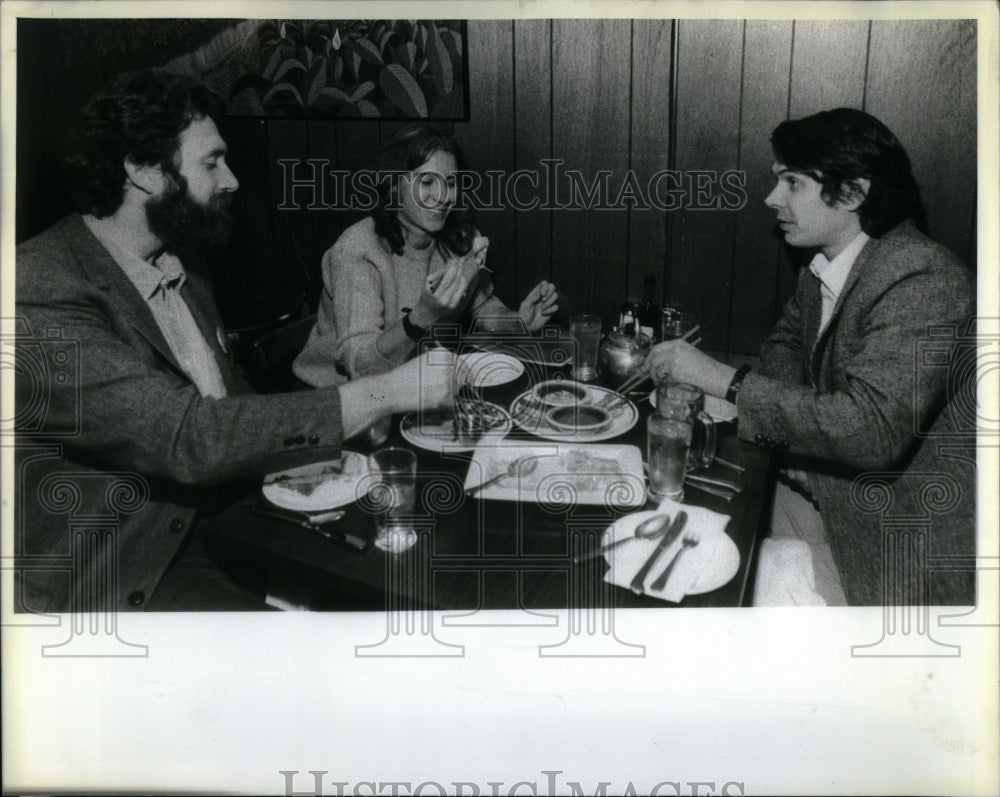 1983 Press PhotoThe Bangkok Restaurant Chicago  - Historic Images