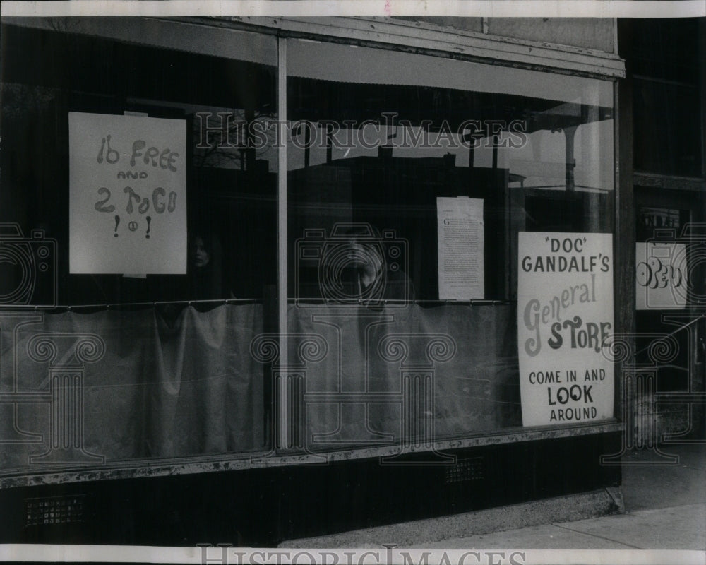 1969, Doc Gandalf&#39; General Store Coffeehouse - RRU93851 - Historic Images