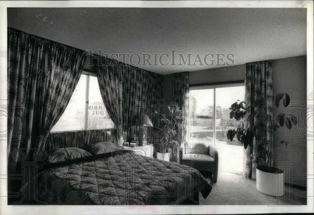 1980 Press Photo Sandpiper summerlakes ranch bedroom - RRU94613 - Historic Images