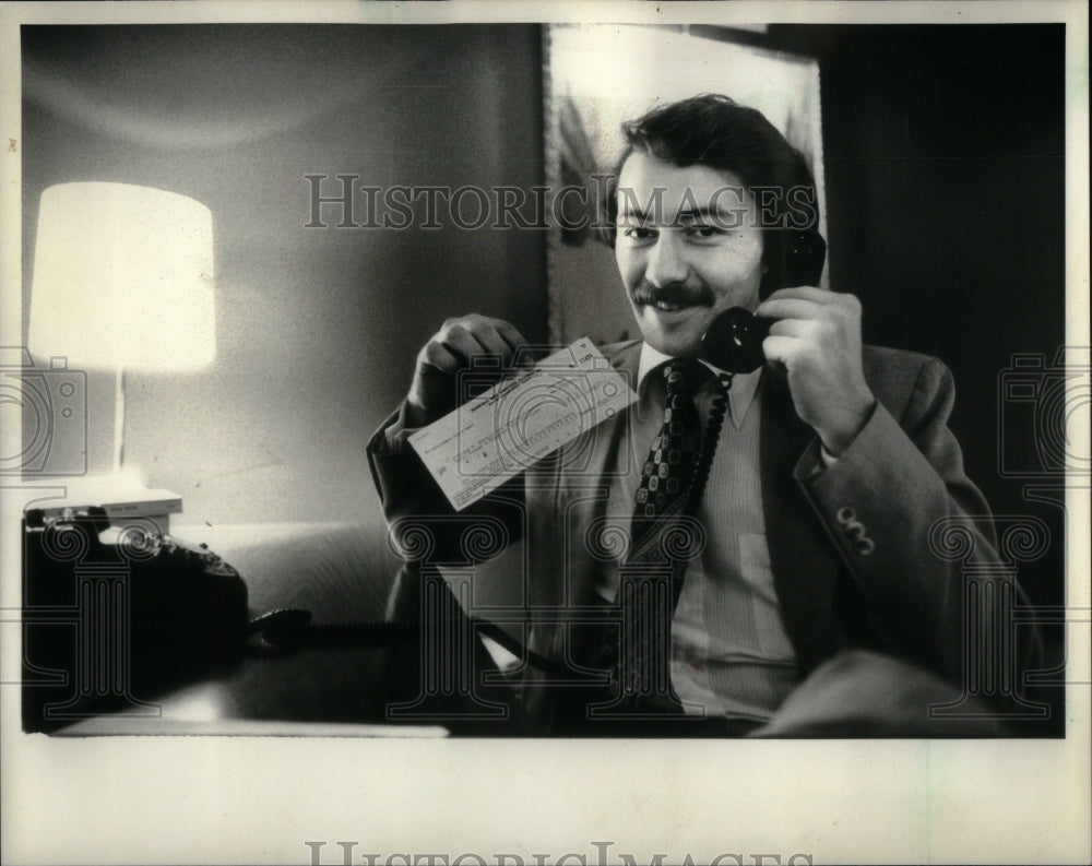 1979 Mr Nice Guy Ron Petrolf Phone O&#39;Hara - Historic Images