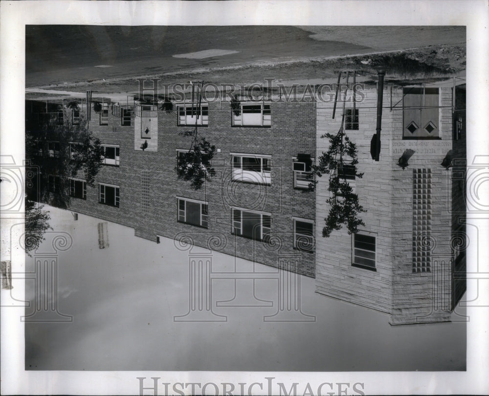 1960 Press Photo Recreational Center Jewish Blind Chic - Historic Images