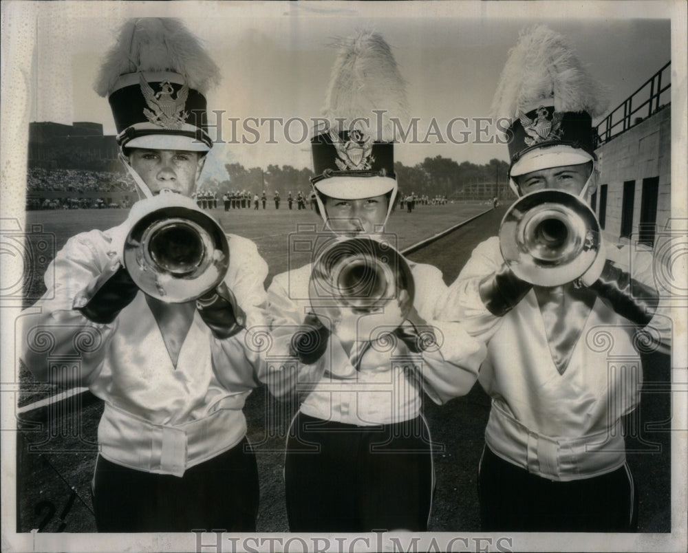 1961 Rockfords Purple Knights Drum Corps - Historic Images