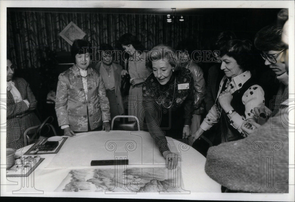 1980 Press Photo Charlotte Kirshbaum Academy Podiatry - RRU95291 - Historic Images