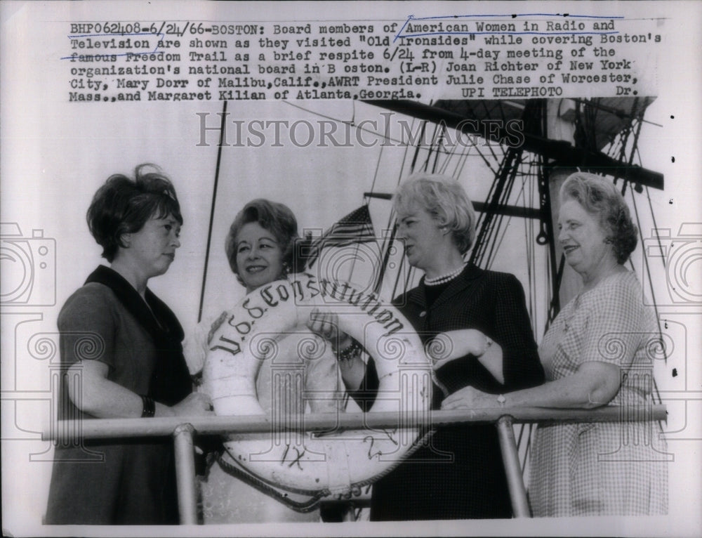 1966 Boston American Women Old Iron Trail - Historic Images