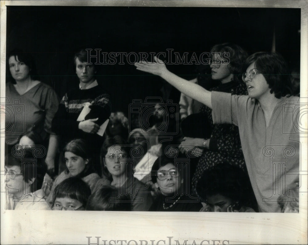 1980, County Board Meeting On Abortion - RRU95897 - Historic Images