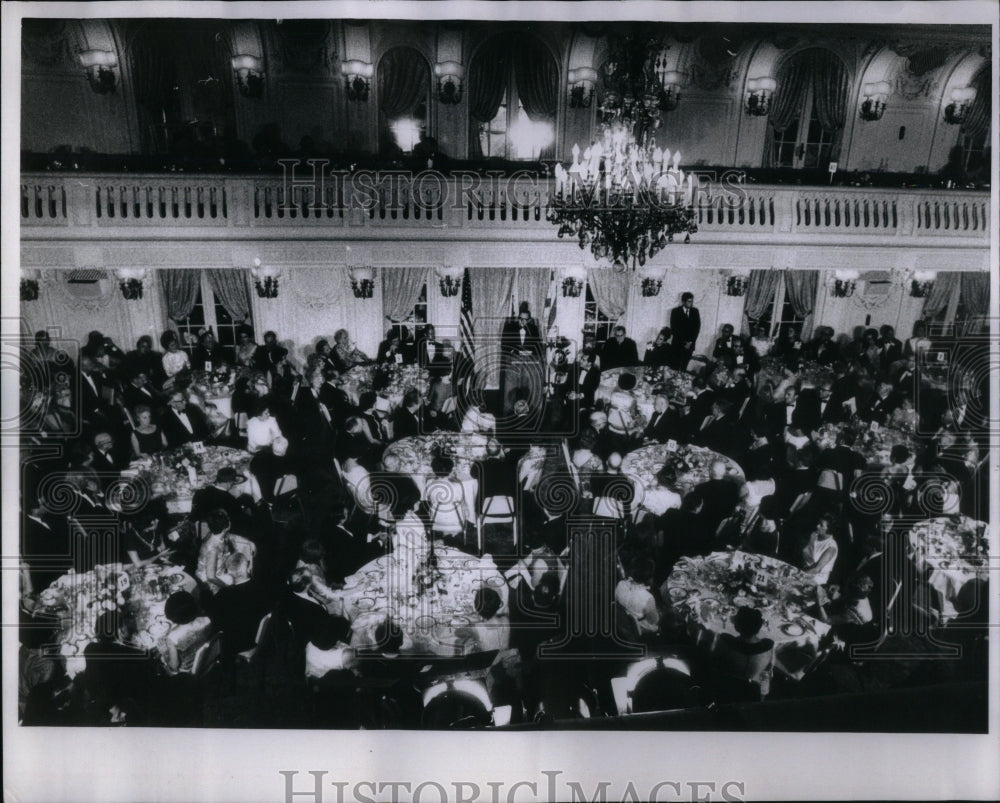 1969 Banquet Richard Nixon Sheraton Hotel-Historic Images