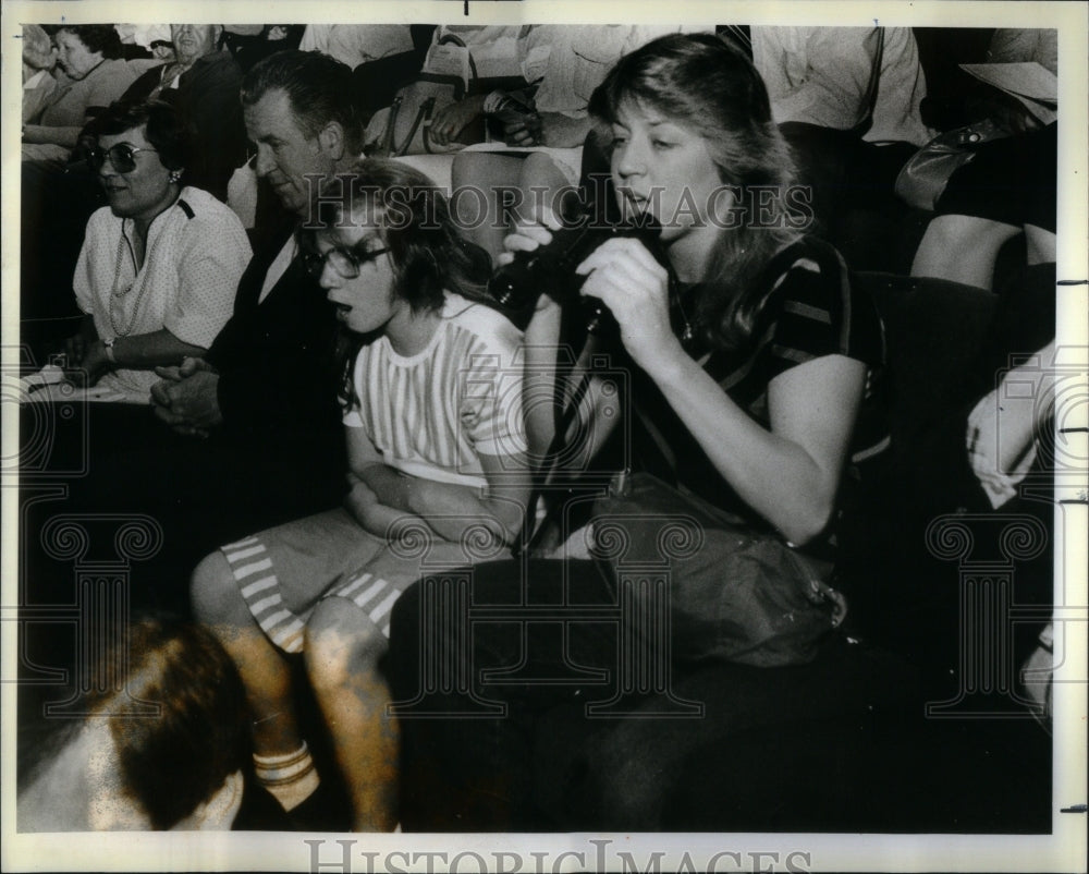 1983 Press Photo Mauren Joyce O`Donnell Ruth Saxophone - RRU96283 - Historic Images