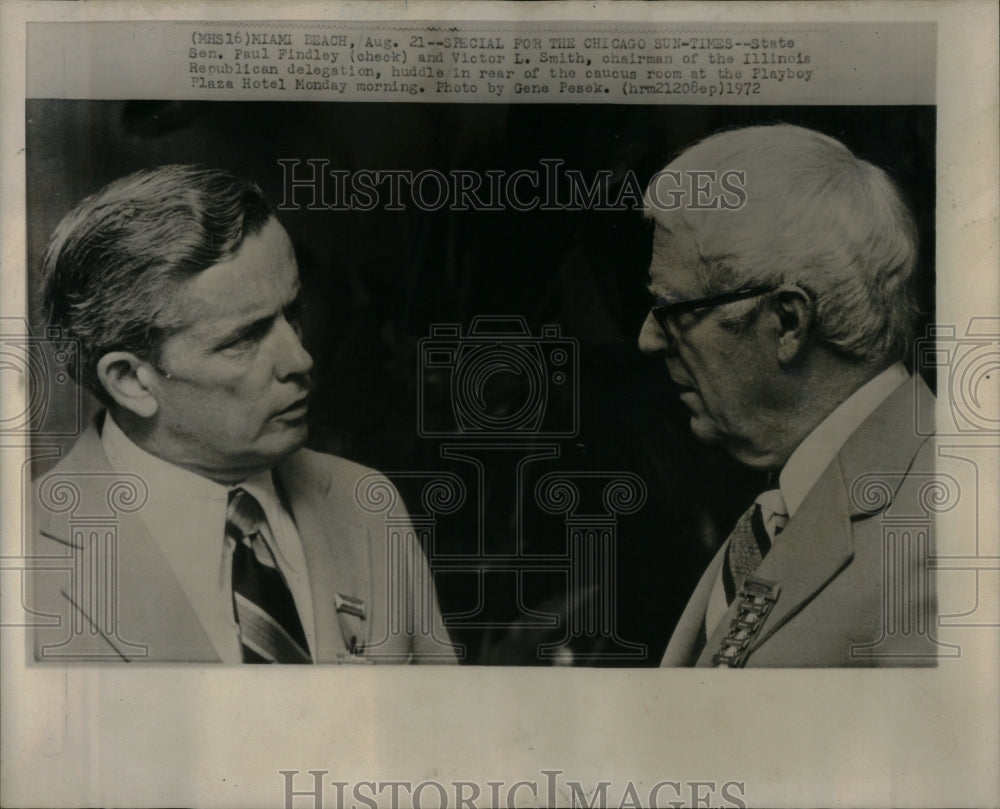 1972 Illinois Republican Delegation Chicago-Historic Images