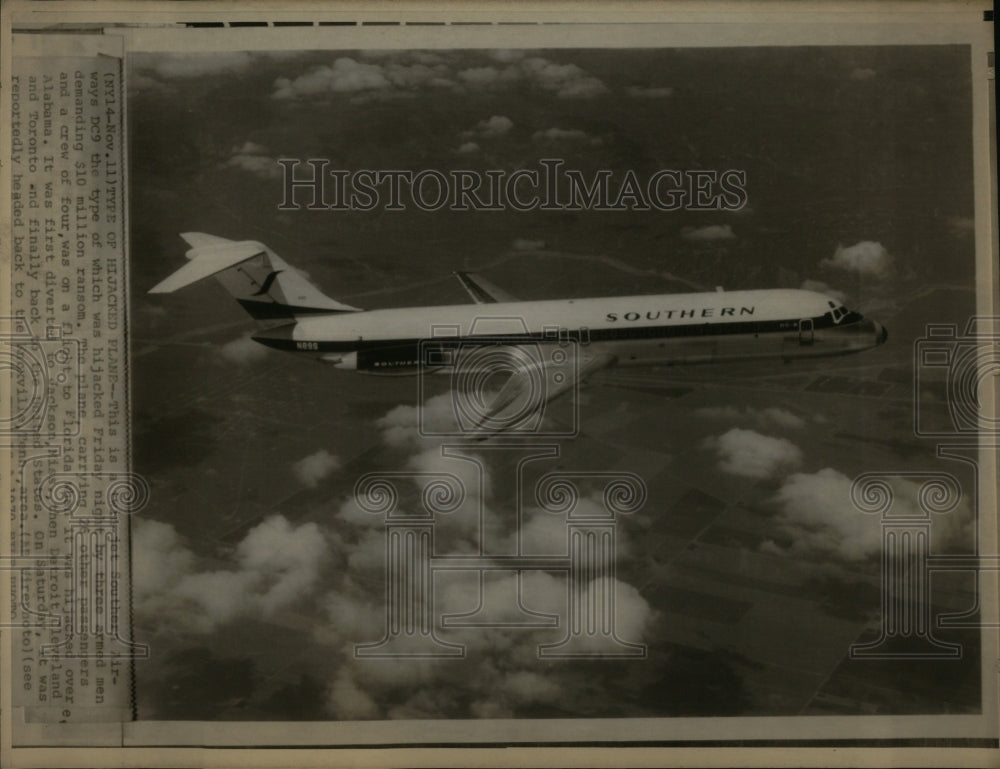 1972 Southern Airwys DC-9 Hijack-Historic Images