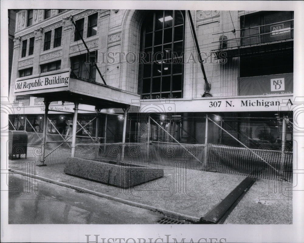 1989 Constitution Canopy Old Republic Bldg - Historic Images