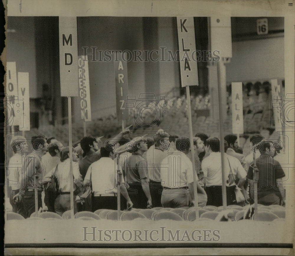 1972 Press Photo Republican National Convention Secret - RRU96497 - Historic Images