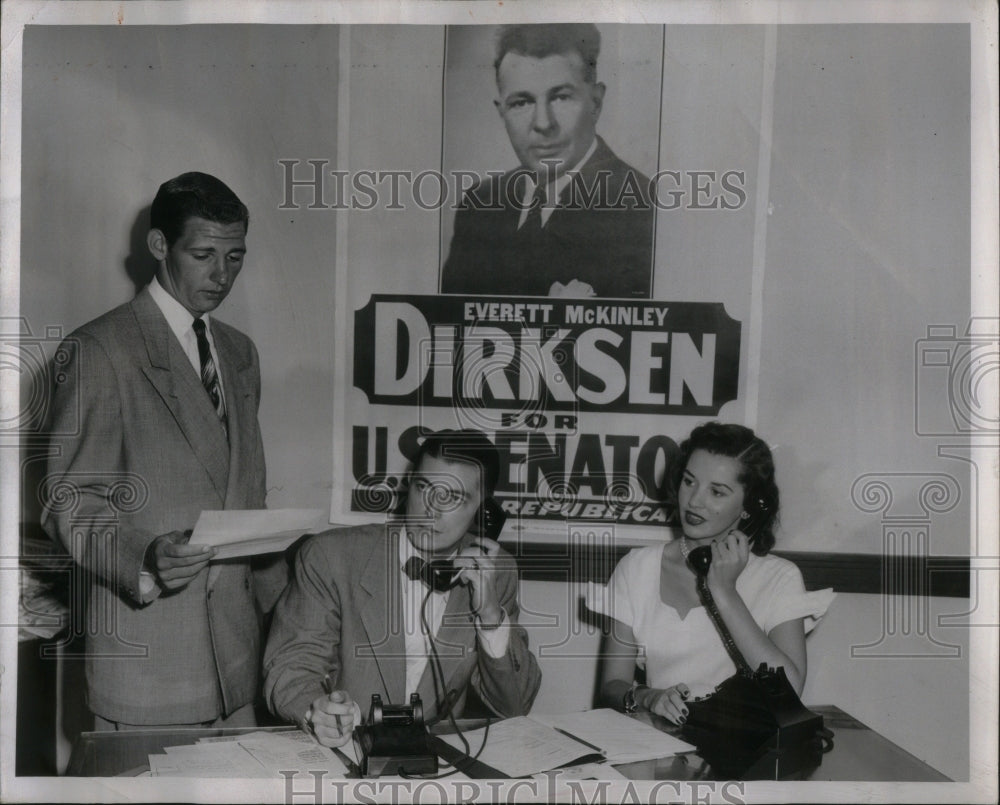 1950 County Young Republicans Robert Ross - Historic Images