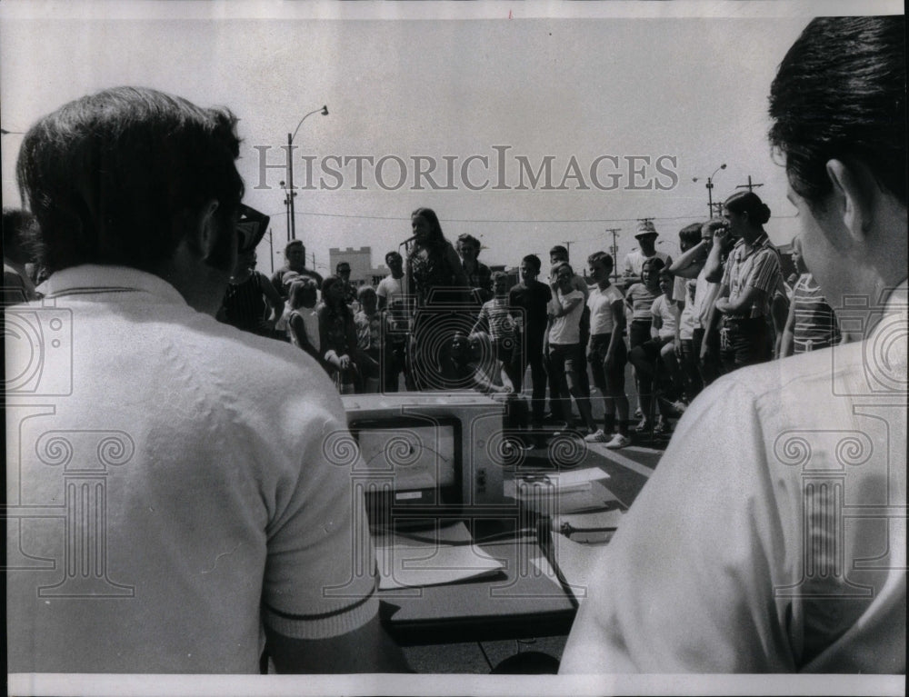 1971 Press Photo City First Annual Hollering Derby - RRU96721 - Historic Images