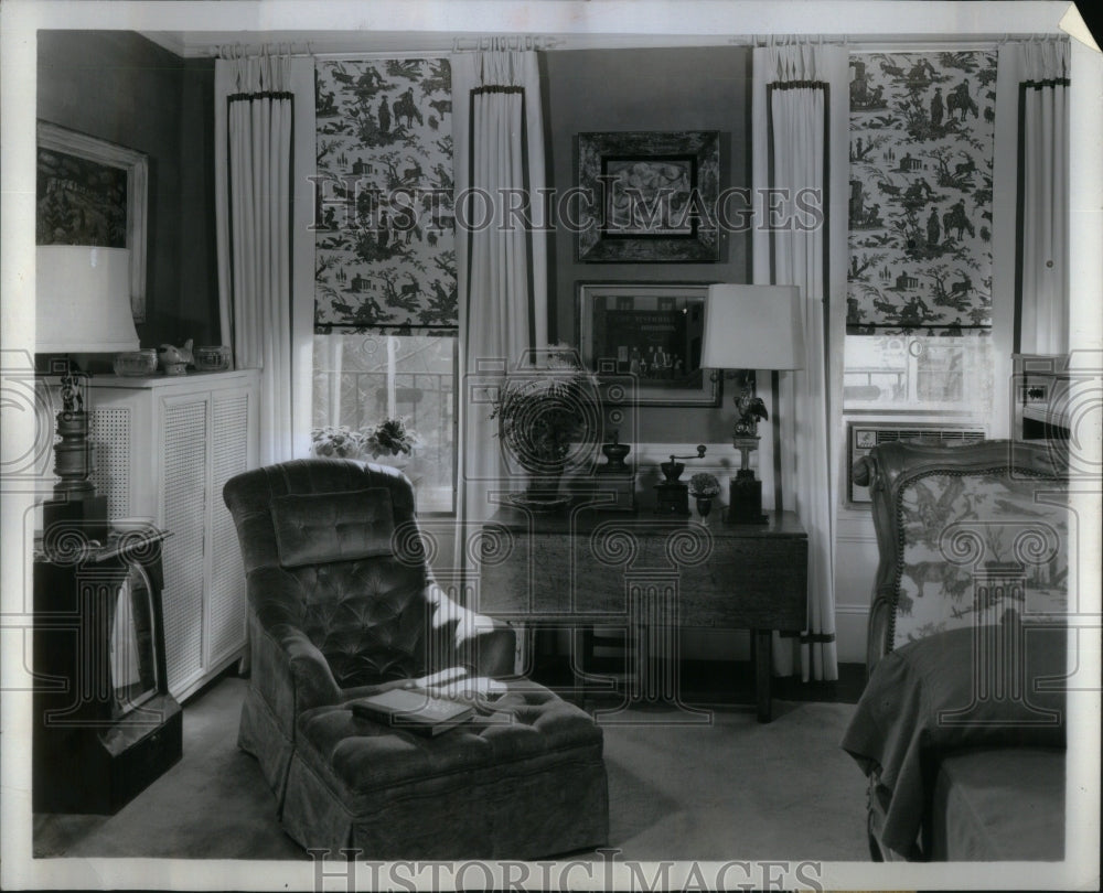 1970, Cozy Sitting Room Sleight Bed Room - RRU96859 - Historic Images