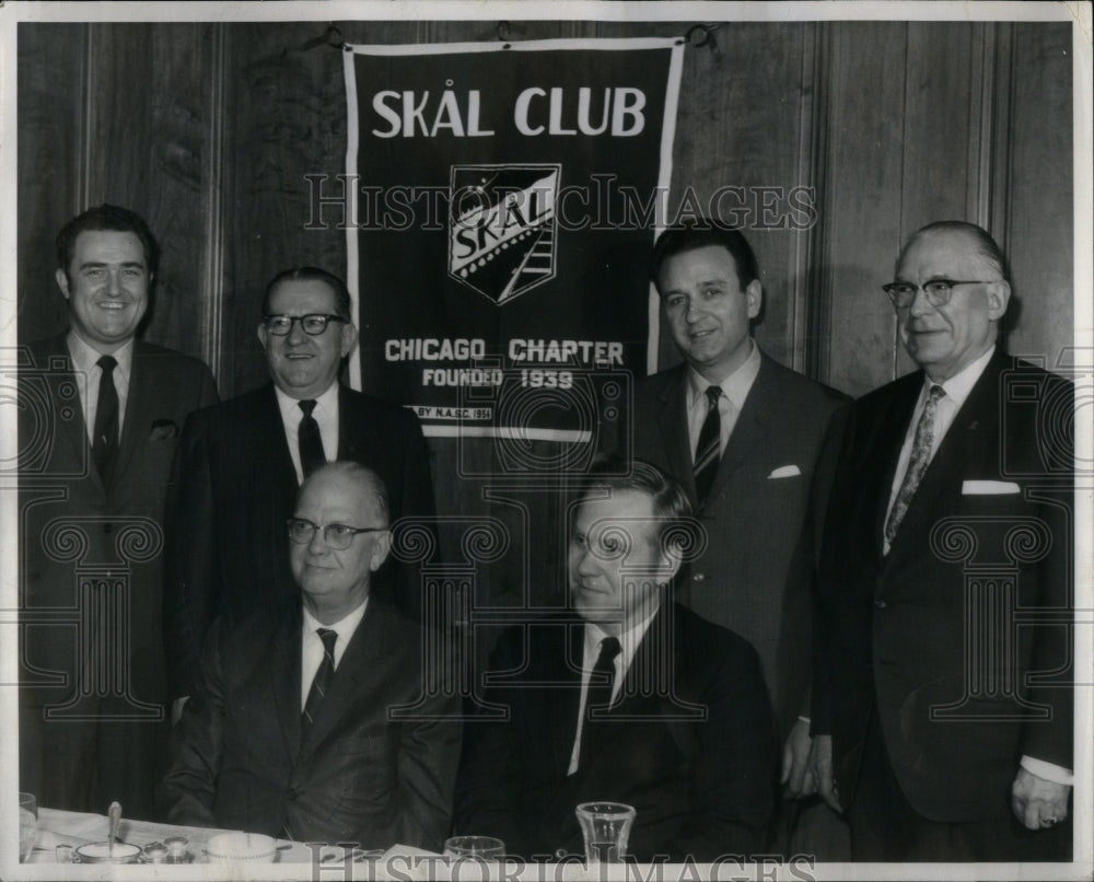 1969 Skal Club Officers Chicago-Historic Images