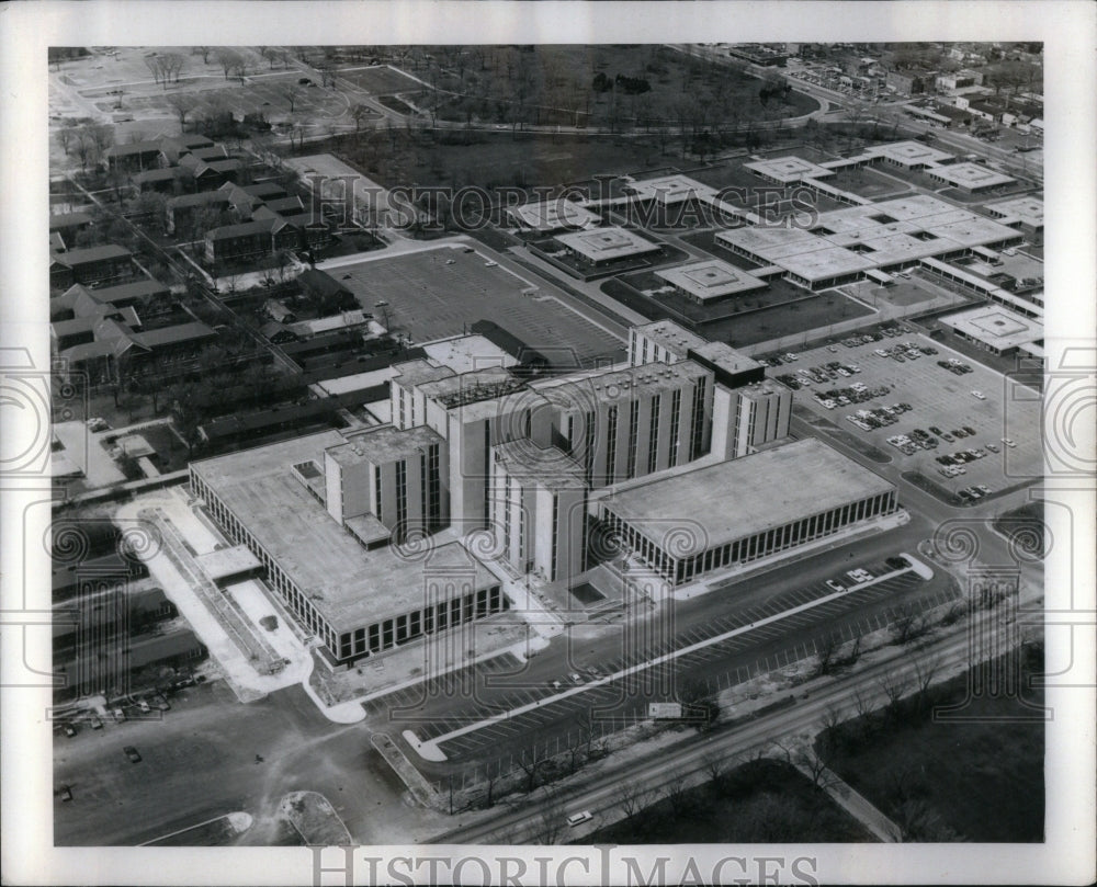 1978 Press Photo aerial of Loyola U. hospital - RRU97233 - Historic Images