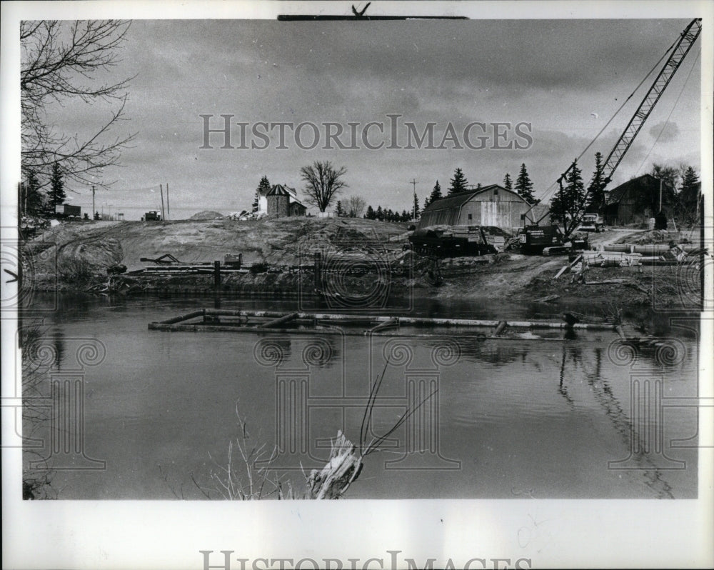 1983 Cass River in Frankenmuth, MI - Historic Images