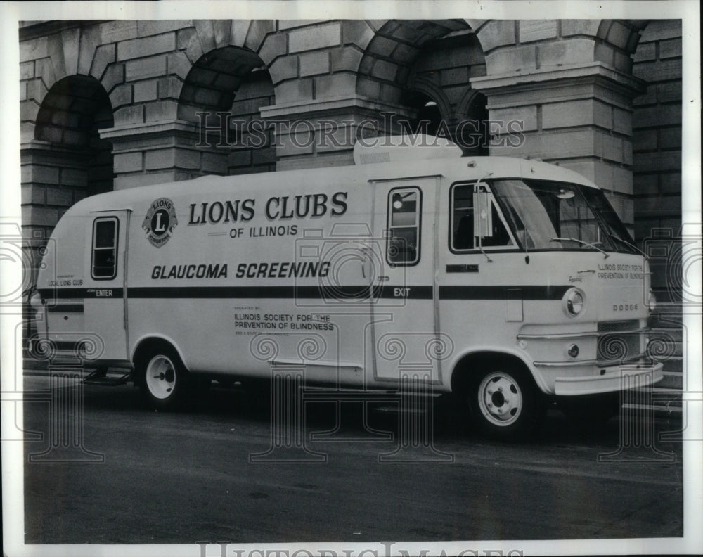 1972, Illnois Lions mobile for the blind - RRU97485 - Historic Images