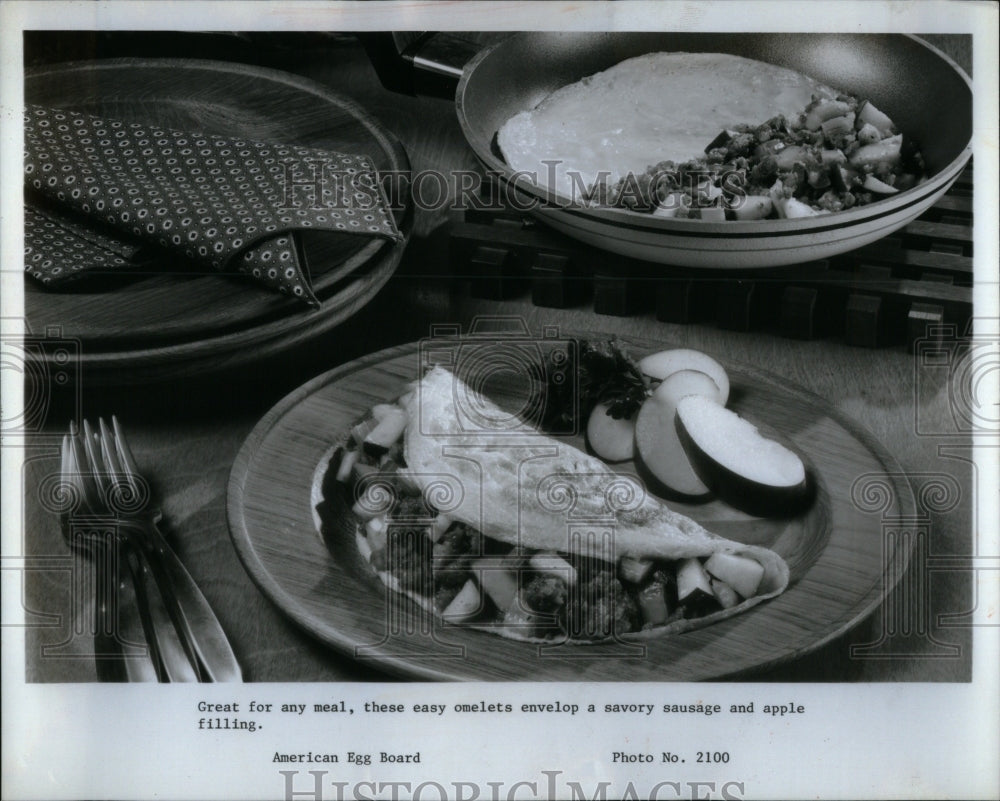 1981 American Egg Board Omelet-Historic Images