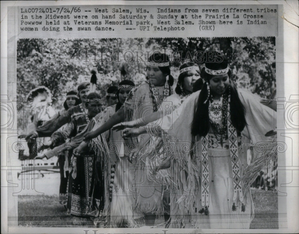 1966 West Salem Indian Crosse Midwest Tribe-Historic Images