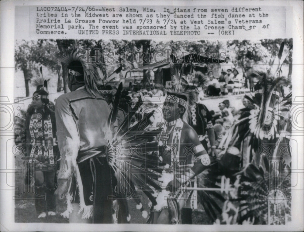 1966 Native American/Wisconsin/Dance/Indian - Historic Images