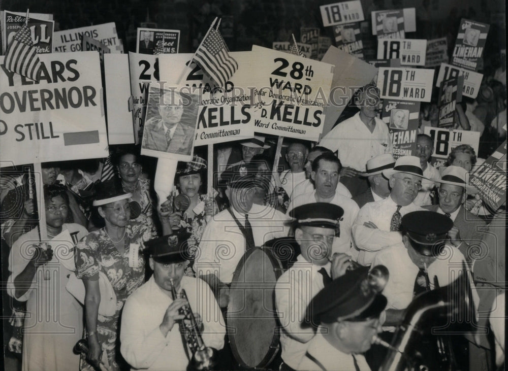 1948 Press Photo Illinois Democratic State Convention - RRU98471 - Historic Images