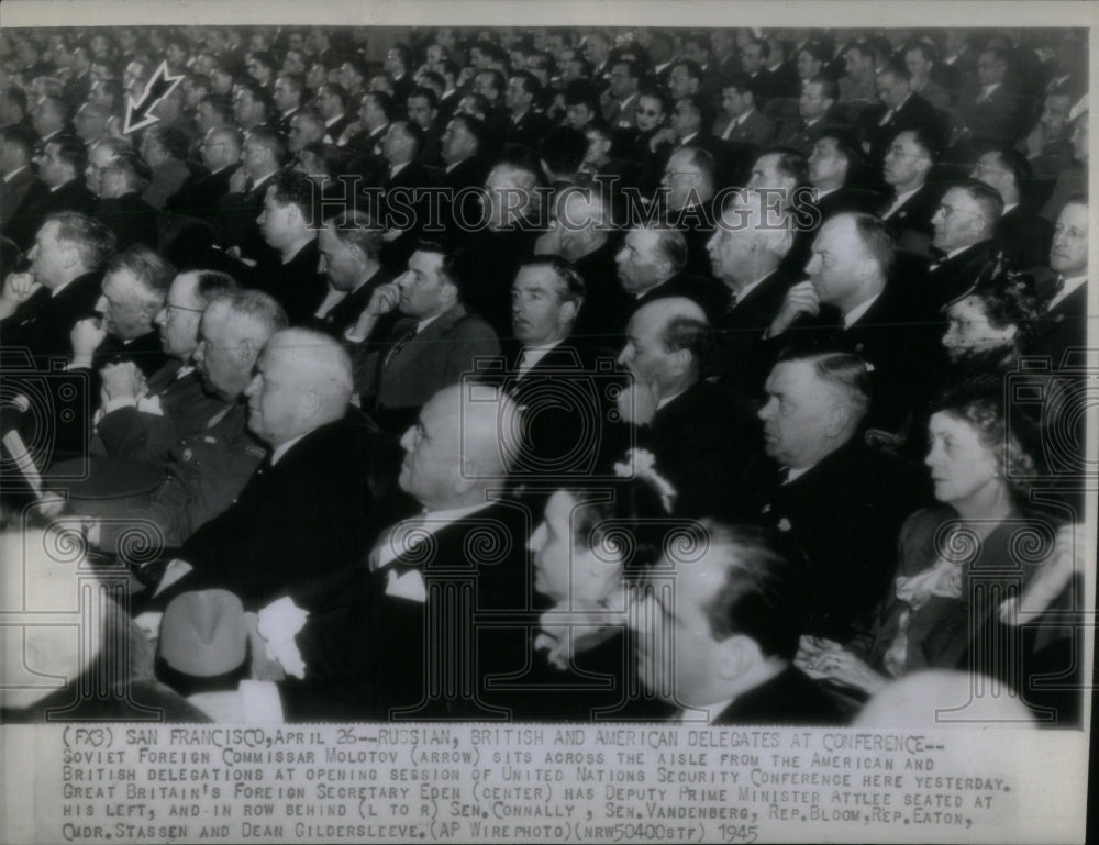 1945 United Nations Security Conference - Historic Images