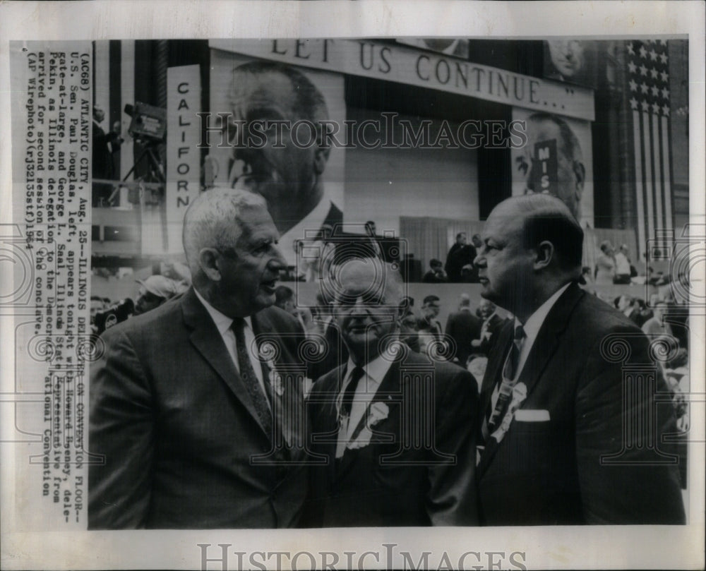 1964 Sen. Paul Douglas Democrat Convention-Historic Images