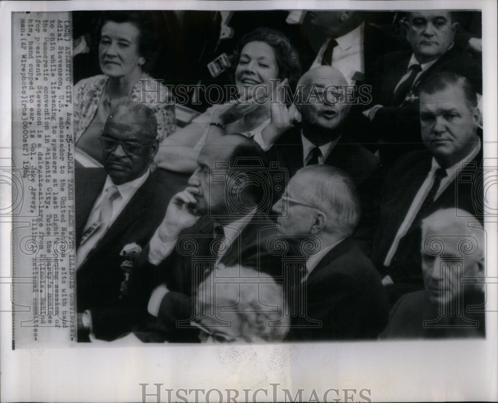 1964 Adlai Stevenson at Dem Nat&#39;l Conv.-Historic Images