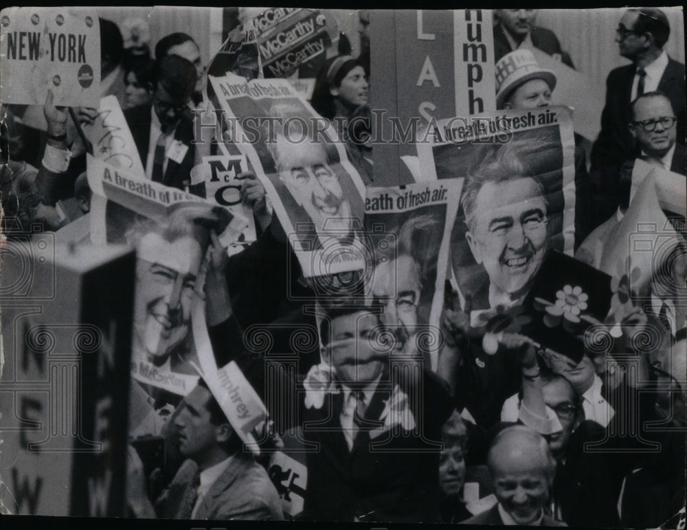 1968 Democrat National Convention Delegates-Historic Images