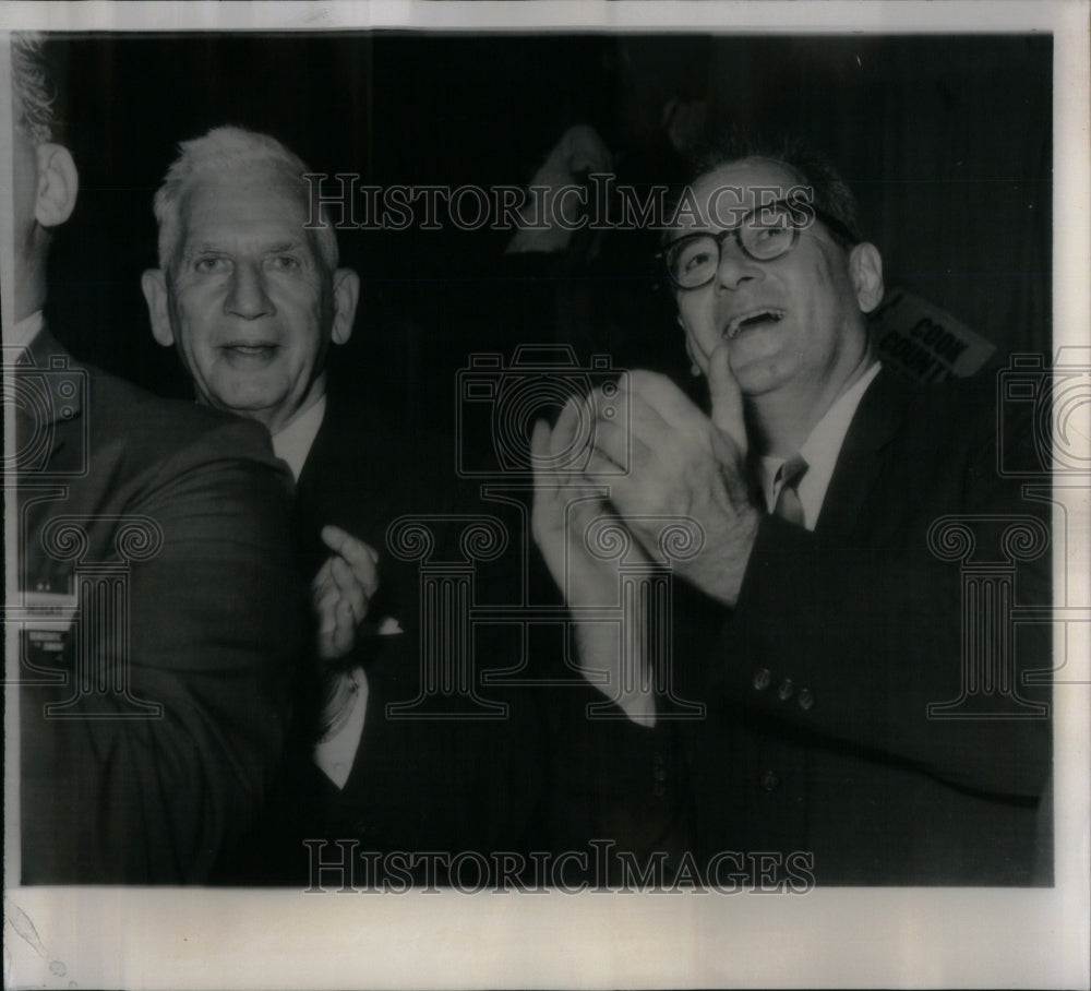 1964, Sen. Paul Douglas Sec. W Willard Wirtz - RRU99065 - Historic Images