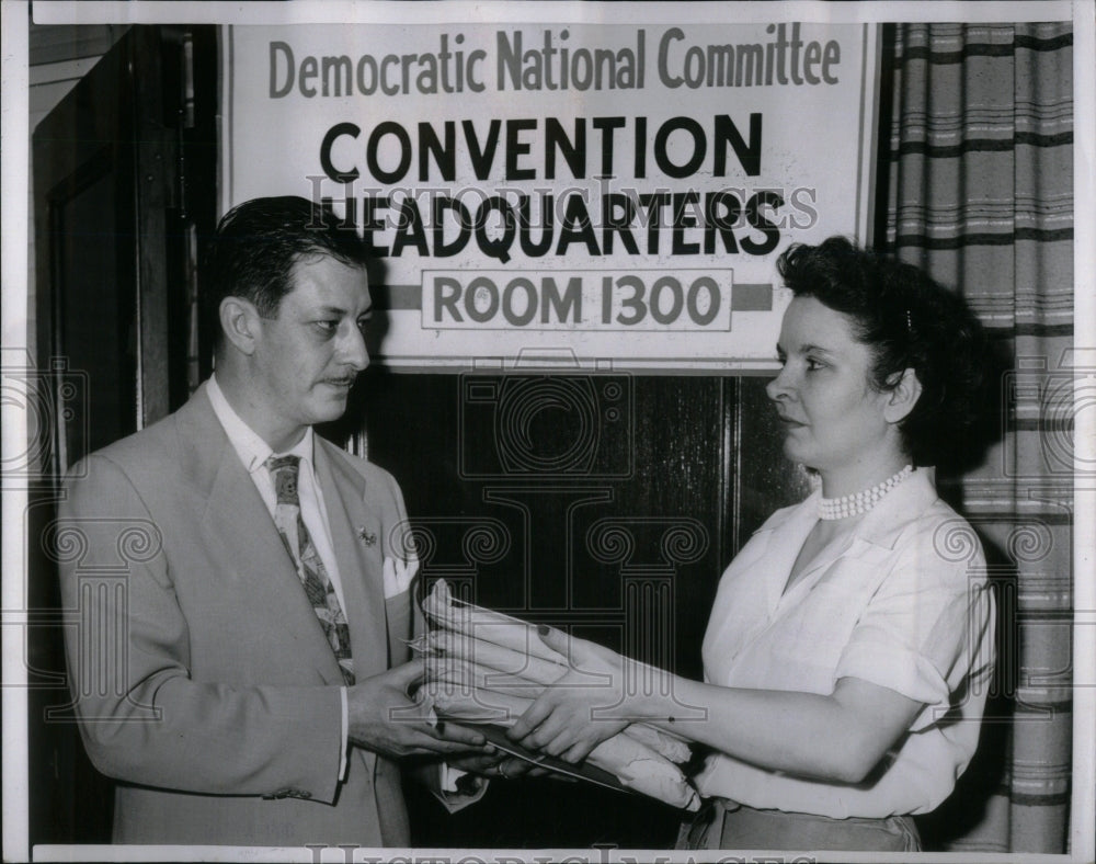 1952 Photo Dem Nat Convention Chairman William Neale - RRU99207 - Historic Images