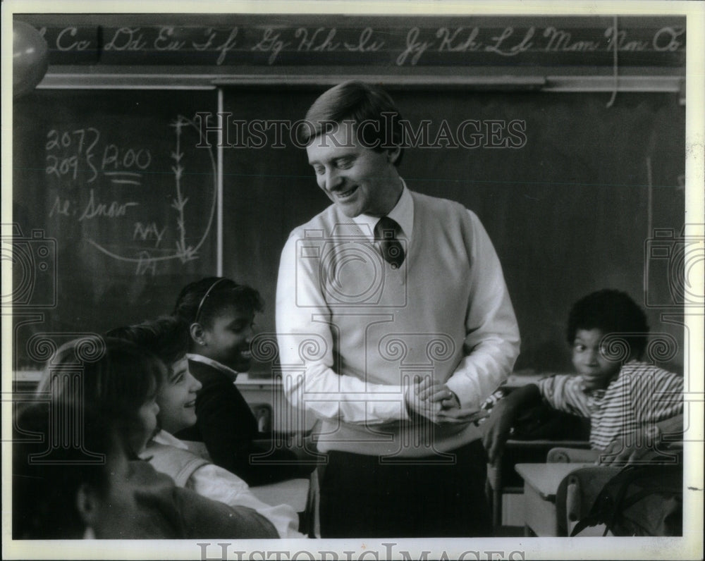 1985 Peggy Ann Jackson Teacher Award PJ won-Historic Images