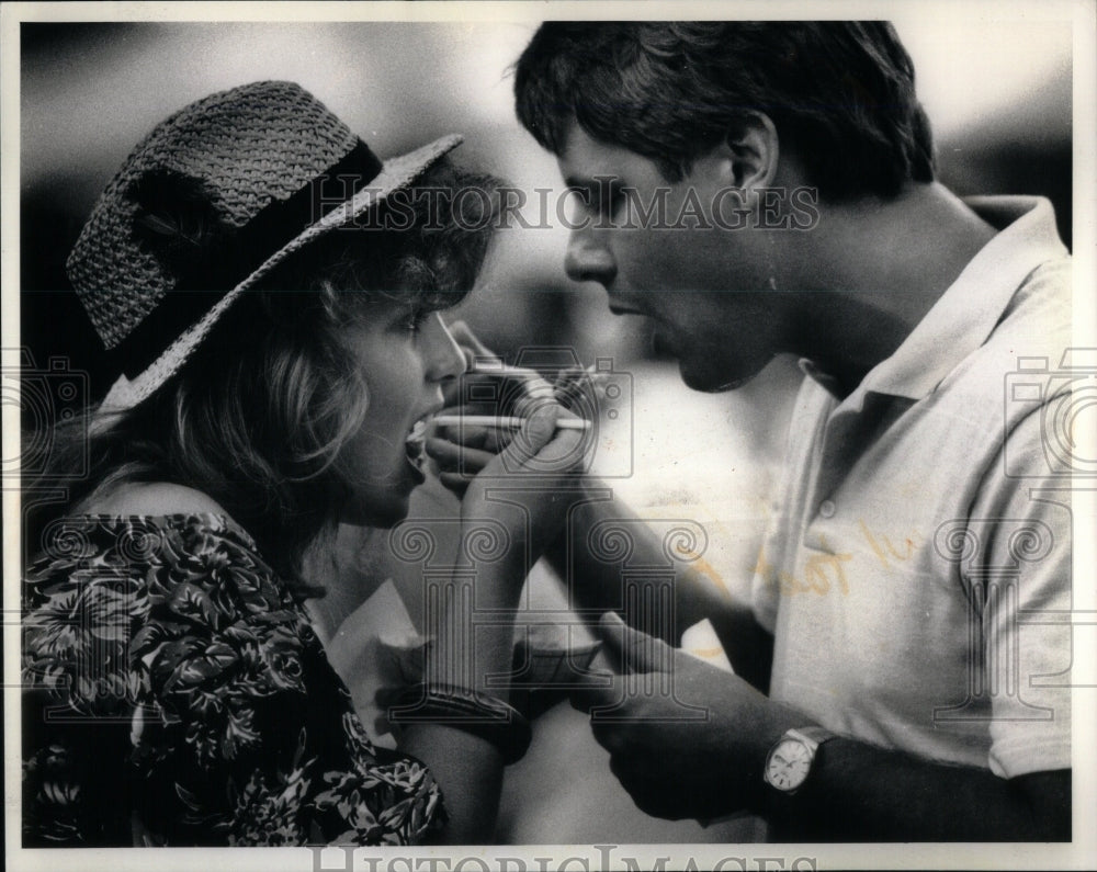 1985 Sherri Tom Linderman Taste Of Chicago - Historic Images