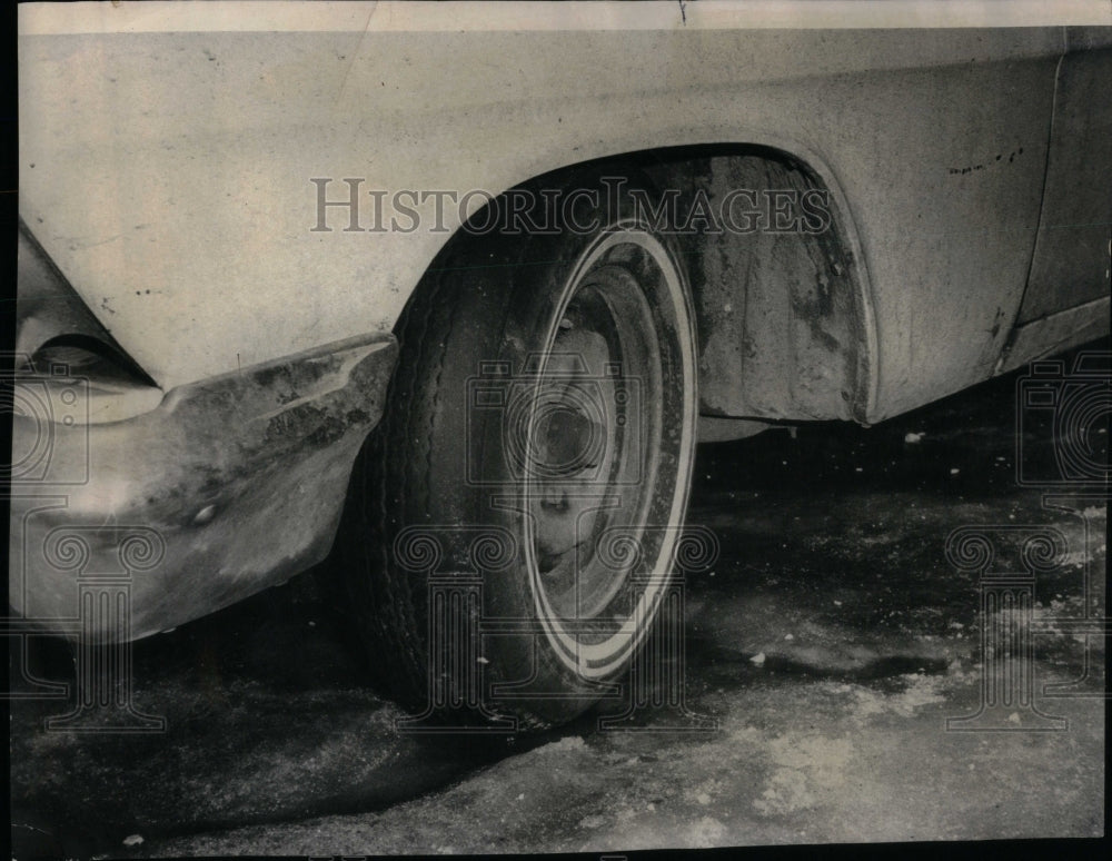 1972 Press Photo Law Prohibit Bald Tires Illinois Roads - Historic Images