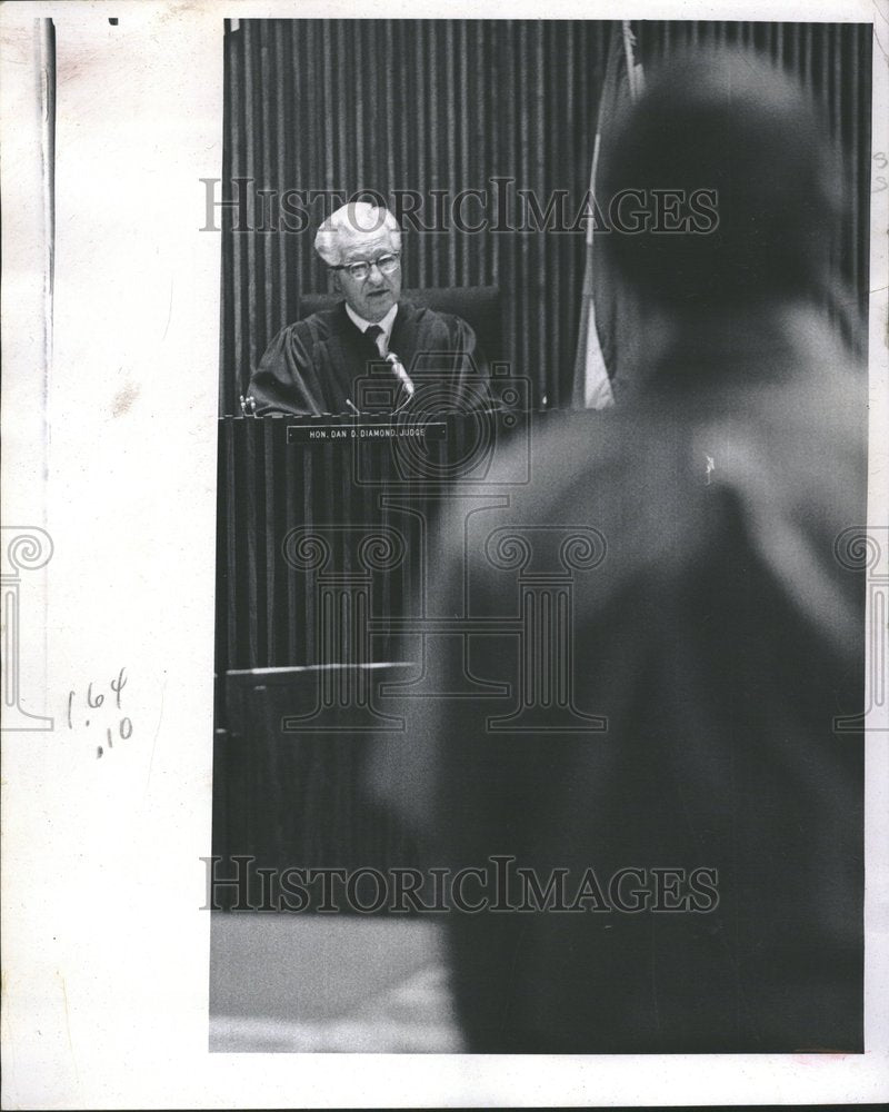 1970 Denver County Court Judge Dan Diamond - Historic Images