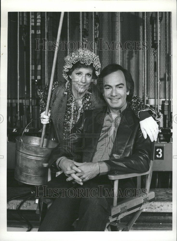 1987 Press Photo Neil Leslie Diamond American singer - RRV00141 - Historic Images