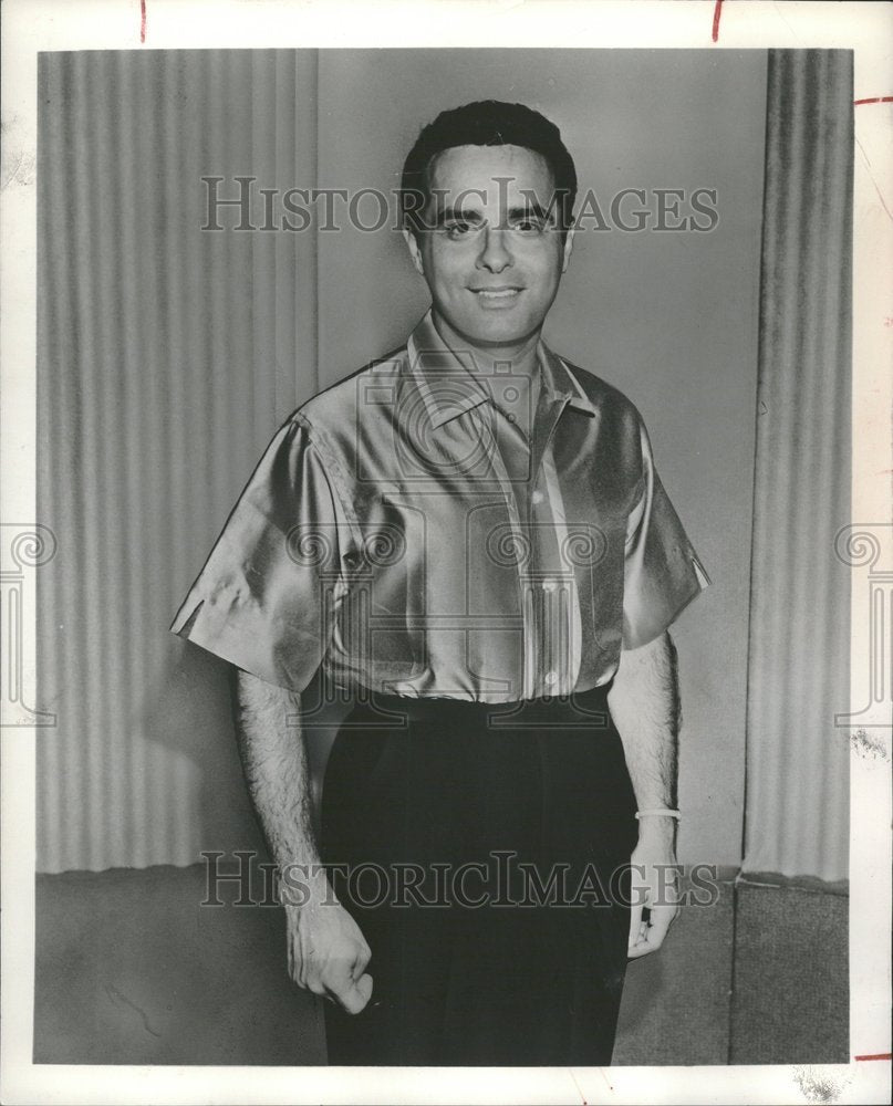 1958 George DeWitt Singer Comedian Radio - Historic Images