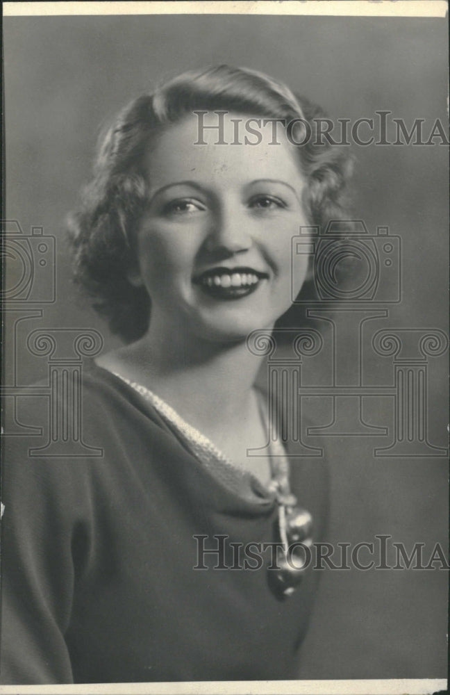1935 Press Photo Eva Mapston - RRV00195 - Historic Images
