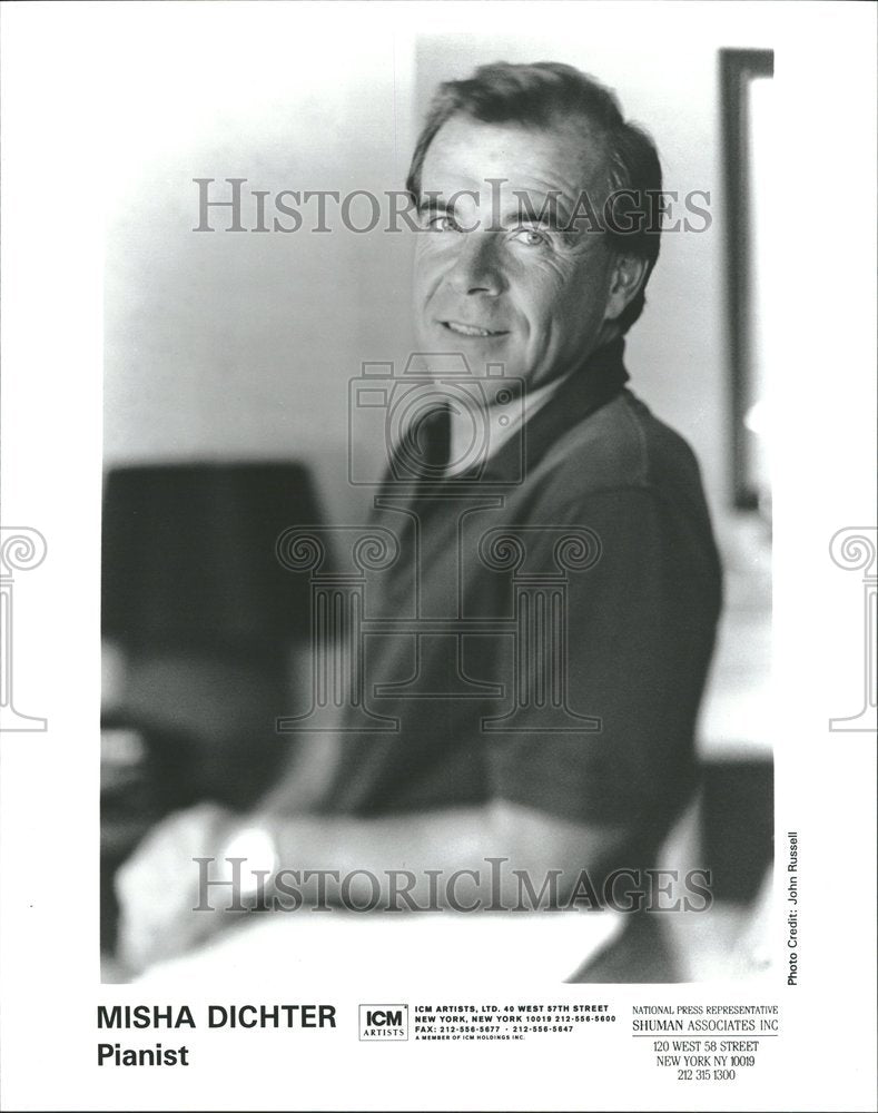 1999 Misha Dichter classical pianist Music - Historic Images