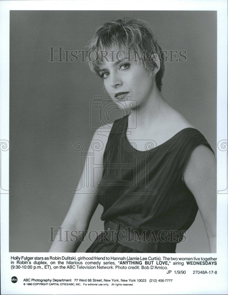 1990 Holly Fulger Anything But Love ABC - Historic Images