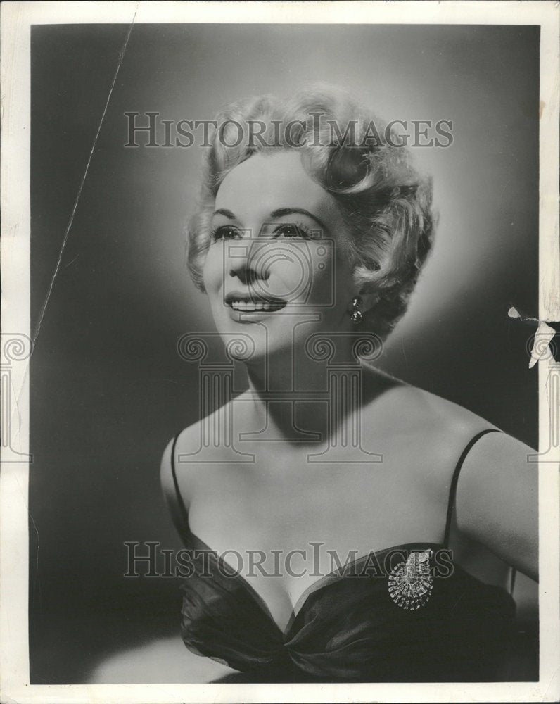 1955 Press Photo Eva gabor - RRV00653 - Historic Images