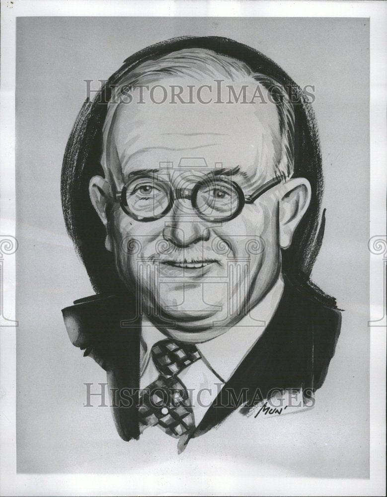 1951 President Vincent Auriol France - Historic Images