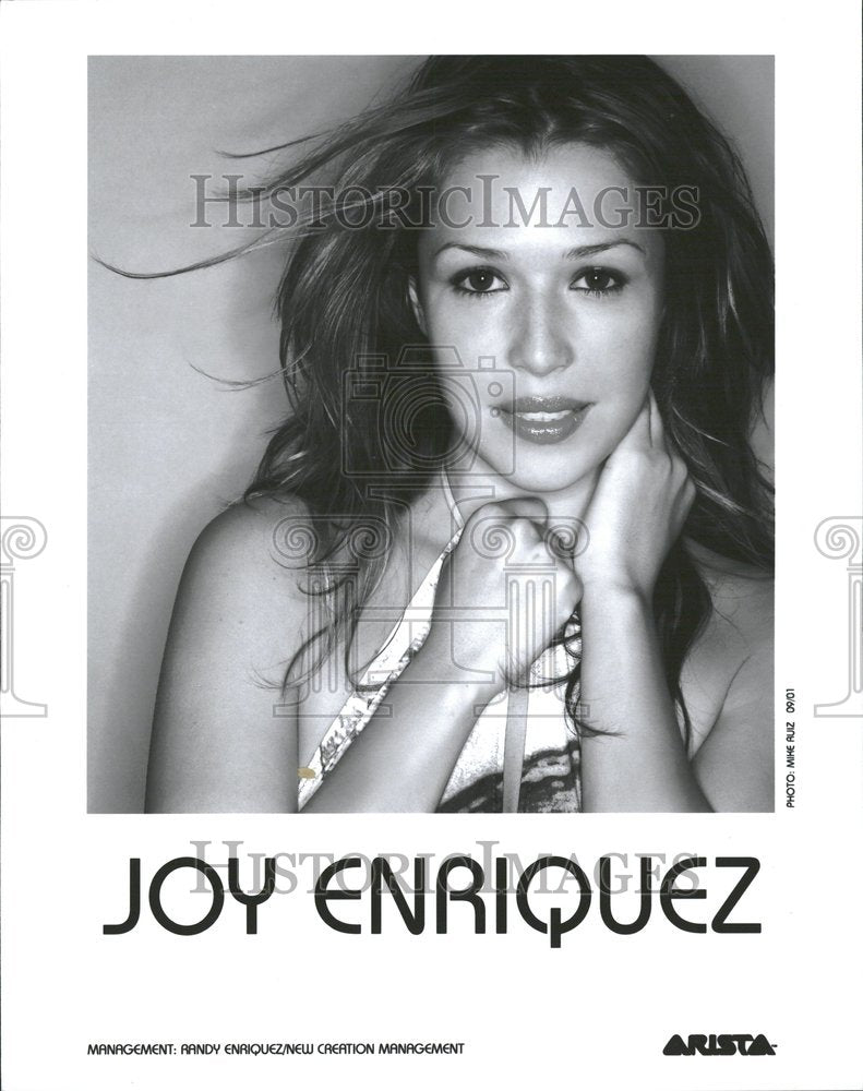 2001 Joy Enriquez Musician Actress Singer - Historic Images