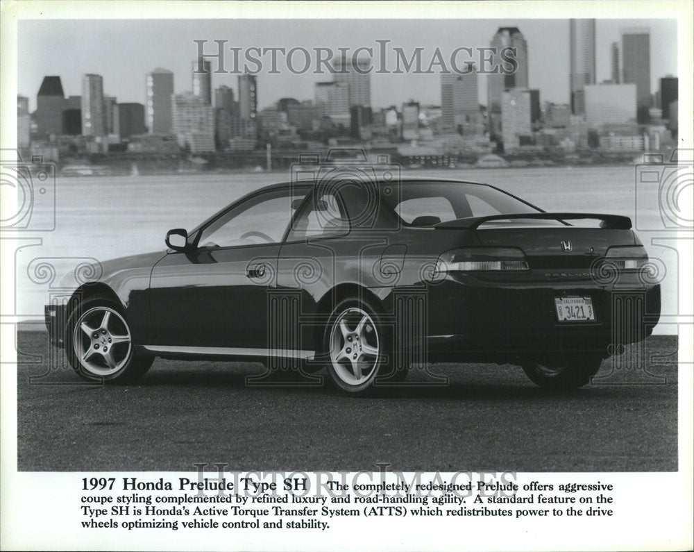 1997 Honda Prelude Type SH ATTS System Car - Historic Images