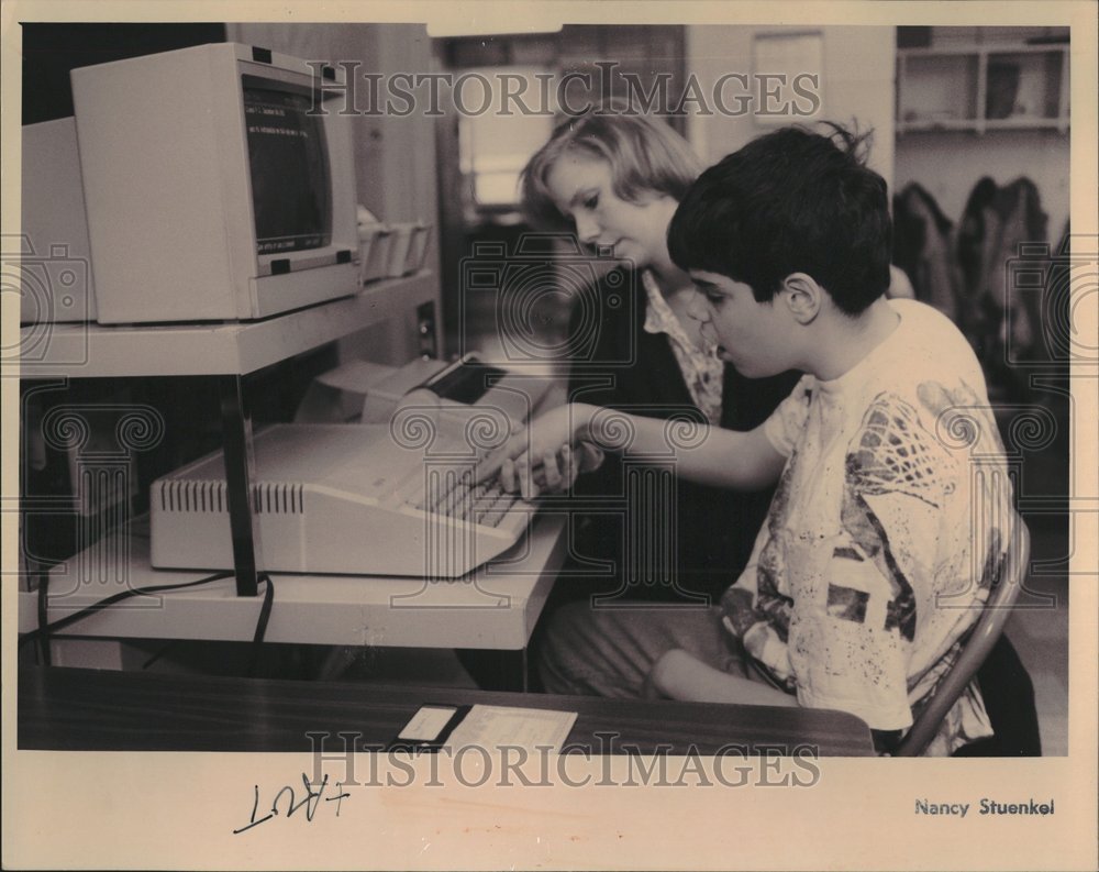 1992 Press Photo Junior Ray Byron School Kathy Chapin - Historic Images